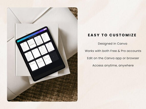 BB Glow Client Forms editable Canva template - preview 2
