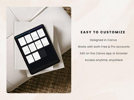 Body Sculpting Client Forms editable Canva template - Etsy preview 2