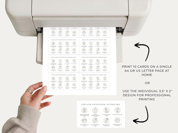 Eyelash Extension Client Forms editable Canva template - preview 8