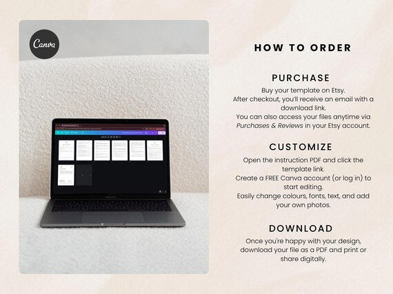 Nail Service Client Forms editable Canva template - preview 5