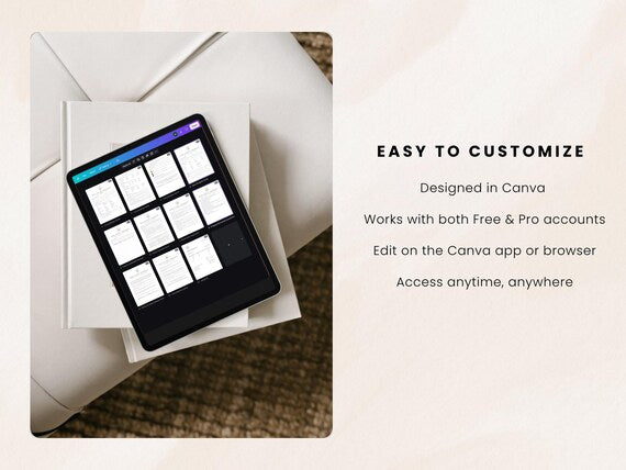 Red Light Therapy Client Forms editable Canva template - preview 2