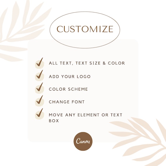 PMU Aftercare Cards editable Canva templates - preview 3