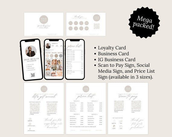Microneedling Client Forms editable Canva templates - preview 5
