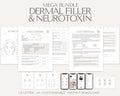 Dermal Filler Client Forms | Editable Canva Templates