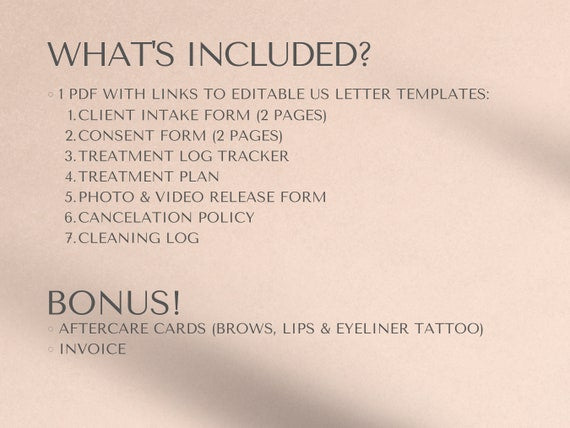 PMU Client Forms editable Canva templates - preview 8