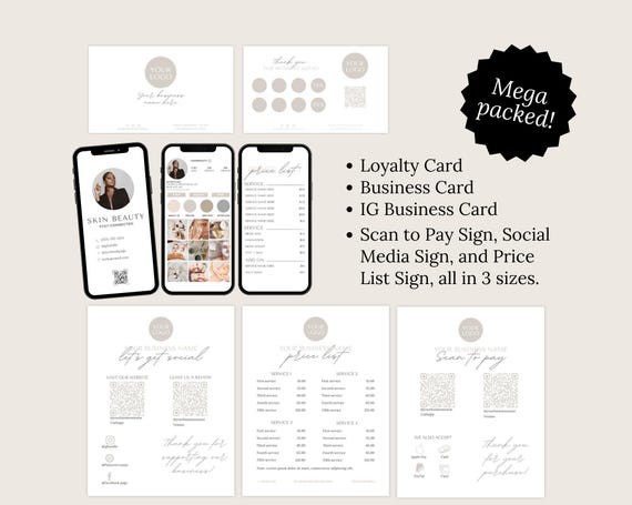 Hairdressing Client Forms editable Canva templates - preview 7