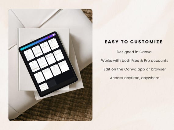 Spray Tan Client Forms editable Canva template - preview 2